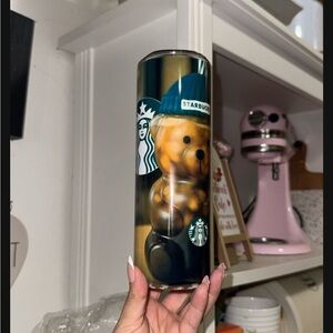20oz Starbucks bearista tumbler